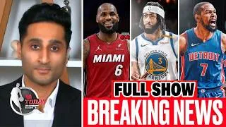 Thumbnail: FULL NBA TODAY | LeBron is going back to Heat? Anthony Davis to Warriors? Kevin Durant to Pistons?