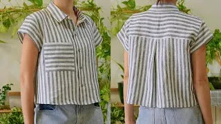 Thumbnail: DIY short sleeve shirt