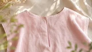 Thumbnail: How to sew beautiful back neck slit with snap button | sewing tuturial