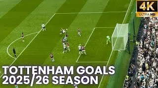 Thumbnail: TOTTENHAM GOALS FROM 2025/26 SEASON ⚽️ | Goals As Seen From The Stands!! [4K]