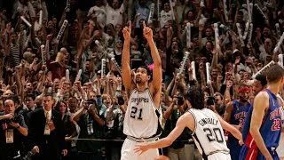 Thumbnail: Tim Duncan 2004-2005 HIGHLIGHTS- 3RD CHAMPIONSHIP, 3X FINALS MVP