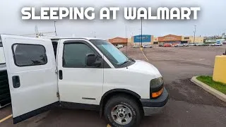 Thumbnail: The BEST hotel chain to stay at as a van lifer | Van Life Realities | Sleeping at Walmart