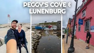 Thumbnail: Exploring Peggy's Cove and Lunenberg | THE BEST Canadian East Coast Road Trip | Nova Scotia
