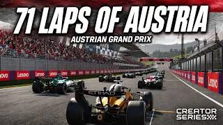 Thumbnail: Starting from the Back!? - Creator Series Austria 71 Lap Race