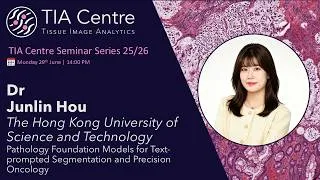 Thumbnail: Pathology Foundation Models for Segmentation and Precision Oncology: Junlin Hou, 29/06/26