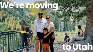 Thumbnail: Moving my family to Utah:  House hunting in popular Utah communities like Daybreak & Terraine ⛰️