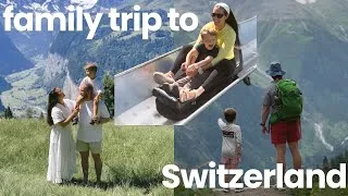 Thumbnail: Family travel vlog: Switzerland with kids, Wengen, Lauterbrunnen, Murren, Mannlichen🇨🇭