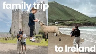 Thumbnail: Family travel vlog: Ireland with kids, Dingle, Killarney National Park, Bunratty Castle, Dublin ☘️