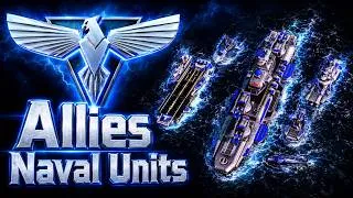 Thumbnail: Allies Naval Units Showcase | Allied Navy Faction Overview