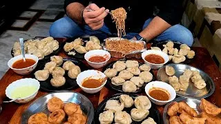 Thumbnail: Mutton Momo Aur Chicken Momo | Jammu Ke Famous Momo Shop Walo Ka Momo |  Jammu food tour 