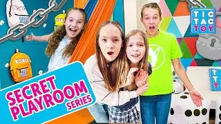 Thumbnail: The SECRET PLAYROOM w/ Addy and Maya !!