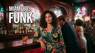 Thumbnail: 80s Funk Night Flow 🌃 Miami Skyline Nights | Smooth Cocktail Lounge Groove