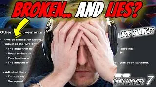 Thumbnail: 🤬 Gran Turismo is BROKEN and DID they actually LIE!? || Gran Turismo 7