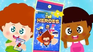 Thumbnail: Tidi Heroes 2 | Tidi Story Song | Funny Song | Nursery Rhymes & Kids Songs