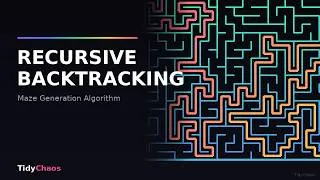 Thumbnail: Recursive Backtracking — Generating a Maze from Scratch