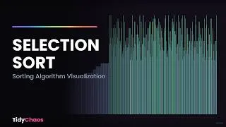 Thumbnail: Selection Sort Visualized: Watching the Algorithm Sort Step by Step