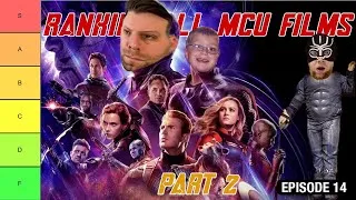 Thumbnail: Ranking ALL MCU Films! 🚀 PART 2 | TIER LIST PODCAST - EPISODE 14