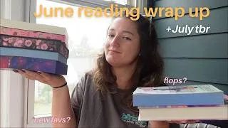 Thumbnail: june reading wrap up + my july tbr