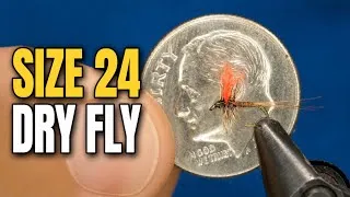 Thumbnail: Size 24 Ribbed Dry Fly | No Commentary Fly Tying Tutorial 