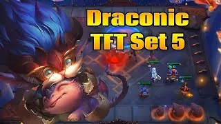Thumbnail: DRACONIC Highroll for 1st Place! TFT Best Comps | TFT SET 5