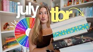 Thumbnail: TBR PROMPT WHEEL picks my July TBR ⭐️ July TBR 2026