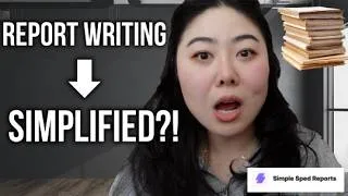 Thumbnail: How a school psych built a tool to make report writing easier | Simple SPED Reports
