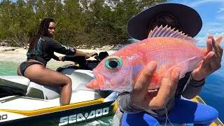 Thumbnail: 12 Miles Offshore on a Jet Ski…To Go Fishing!