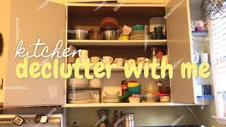 Thumbnail: kitchen declutter with me | clean & tidy motivation