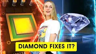 Thumbnail: AI Chips Are Overheating From the Inside, Diamond Might Be the Only Fix