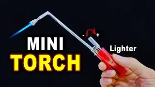 Thumbnail: This Lighter Became an Adjustable Mini Butane Torch | DIY Torch