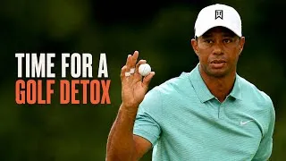 Thumbnail: Good Good wants you to forget about this | Tiger YouTube Golf Detox