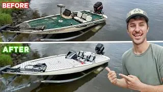 Thumbnail: I Brought This $1700 Rotted out Boat Back To Life!