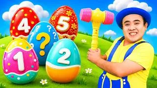 Thumbnail: 10 Little Surprise Eggs 🥚🎶 +MORE | Nursery Rhymes | TigiBoo Kids Songs