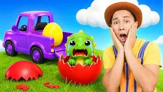 Thumbnail: Egg Surprise in the Pickup Truck 🥚🛻 | TigiBoo Kids Songs
