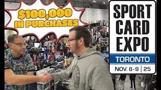 Thumbnail: Toronto Sports Card Fall Expo Vlog - November, 2025. - BIG PURCHASES AND DEALS!