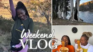 Thumbnail: WEEKEND FULL OF CHAOS |Tipsy Hiking at Lobatse Mountain Walk| Night out |Girl Chat & World Cup Final