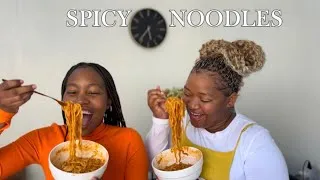 Thumbnail: FUNNY SPICY NOODLES CHALLENGE | 🔥 We Tried the World's Spiciest Noodles... BIG MISTAKE! 🥵🍜