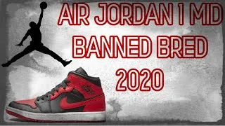 Thumbnail: AIR JORDAN 1 MID | BANNED BRED | Unboxing & On Feet 👟🔥