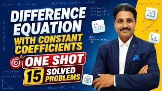 Thumbnail: Difference Equation with Constant Coefficients | 15 Solved Problems 🎯 @TIKLESACADEMY
