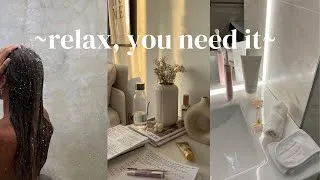 Thumbnail: Relax, You Needed It 🤍|| Self-Care Night Routine🌙 || Unwind W/Me🥥 || Tiktok compilation