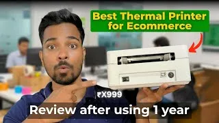 Thumbnail: The Only Thermal Printer You Need for Your Online Business | 1 Year Review #printer #review