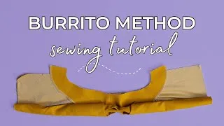 Thumbnail: How to Sew a Facing or Lining Using the Burrito Method | Easy Step-by-Step Sewing Tutorial
