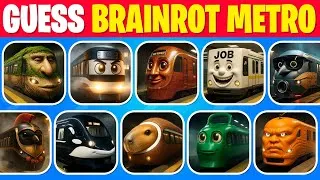 Thumbnail: Guess SIGMA BOY x BRAINROT Animal Metro | Brainrot Animal Quiz