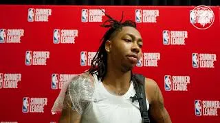 Thumbnail: “It Felt Great.” | Isaiah Evans Summer League Sound | 07.15.26