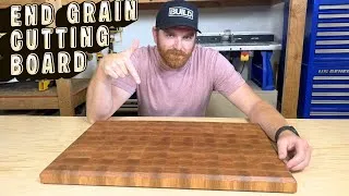 Thumbnail: My end grain ￼cutting board turned out great!!