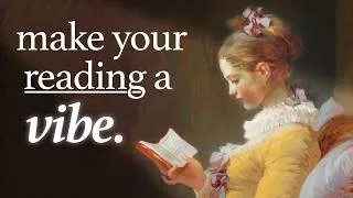 Thumbnail: how & why to make your reading more ✨vibey✨