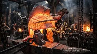Thumbnail: Roman Helmet Forged From Raw Iron — Ancient Workshop ASMR | No Music, No Narration