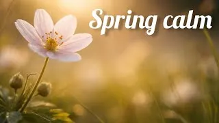 Thumbnail: Peaceful Spring Flower 🌸 Relaxing Nature & Soft Morning Light (1 Hour)