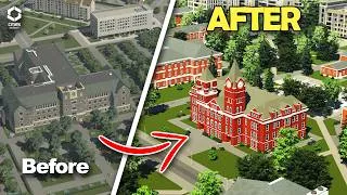 Thumbnail: The Biggest University Glow Up EVER! | Cities Skylines 2