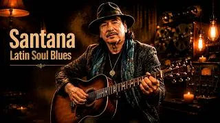 Thumbnail: Santana Latin Soul Blues | Vintage Studio Nights, Warm Strings & Silent Fire
